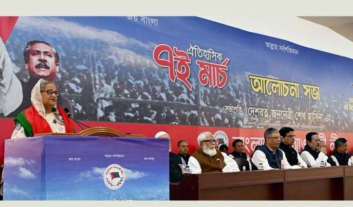 BNP, Jamaat want to destroy country: PM