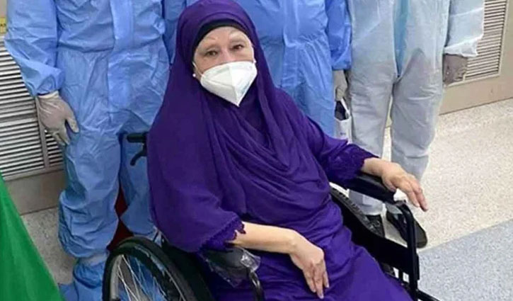 Khaleda Zia hospitalized