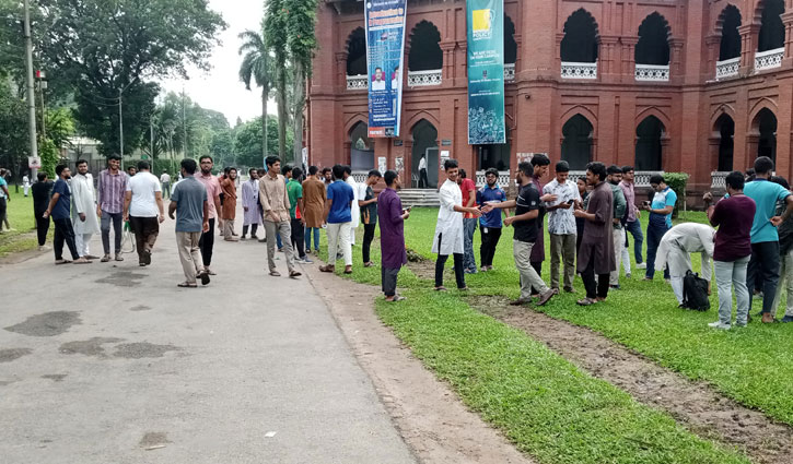 ডাকসু নির্বাচন :  ভোট শুরু, সবার দৃষ্টি সেখানে