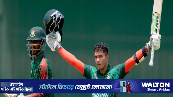 রেকর্ড রান তাড়া করে দুর্দান্ত জয়ে এশিয়া কাপের মিশন শুরু বাংলাদেশের