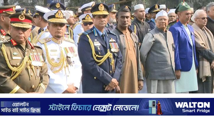 খালেদা জিয়ার জানাজাস্থলে প্রধান উপদেষ্টা 