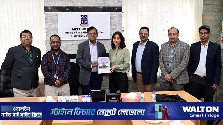 ঢাবিতে ব্রিটিশ কাউন্সিলের ডেপুটি ডিরেক্টর: প্রো-ভাইস চ্যান্সেলরের সঙ্গে মতবিনিময়