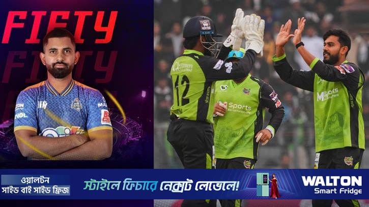 বৃথা গেল শামীম ঝড়, সিলেটের দ্বিতীয় জয়