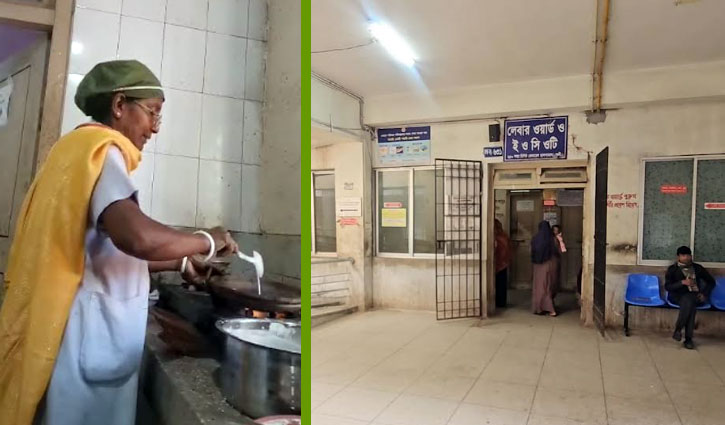 ফেনী জেনারেল হাসপাতালের ওটিতে ‘রান্নাঘর-শয়নকক্ষ’