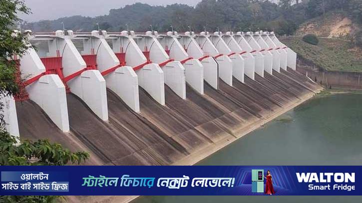 কাপ্তাই হ্রদে পানি স্বল্পতায় কমেছে বিদ্যুৎ উৎপাদন