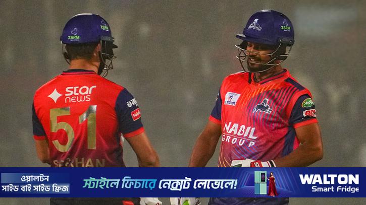 ফারহান-শান্তর ব্যাটে রংপুরকে ১৬০ রানের টার্গেট দিল রাজশাহী