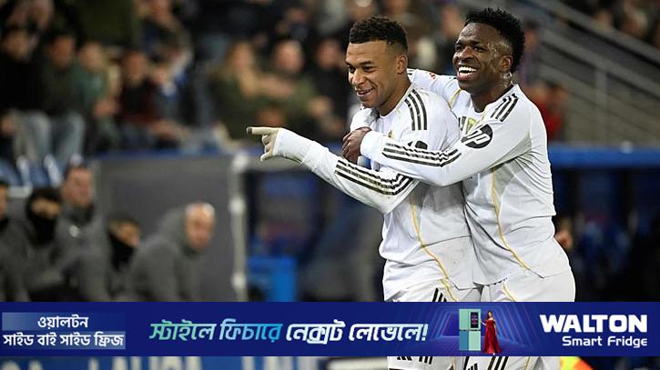 হাঁসফাঁস আলোনসোর রিয়ালের স্বস্তির জয়