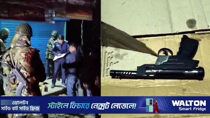 সুনামগঞ্জে যৌথবাহিনীর অভিযানে রিভলবার উদ্ধার
