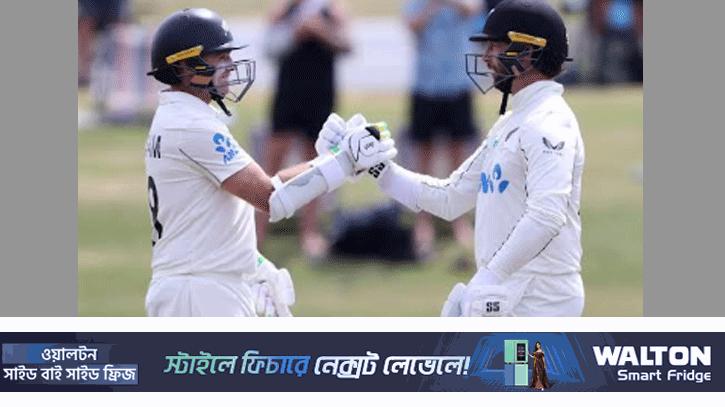 লাথাম-কনওয়ের ৩২৩ রানের ওপেনিং জুটিতে এলোমেলো রেকর্ডবুক