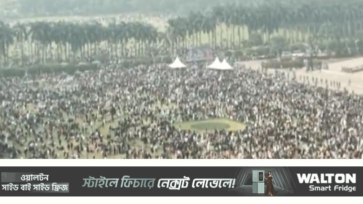 মানিক মিয়া অ্যাভিনিউয়ে খালেদা জিয়ার মরদেহ