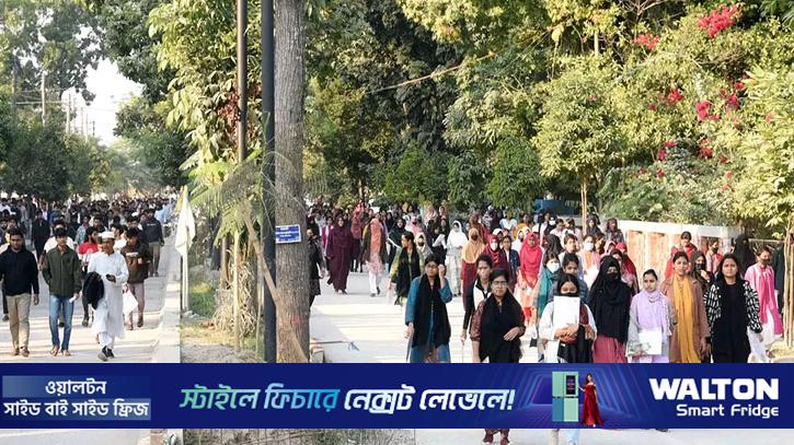 সুষ্ঠ ও শান্তিপূর্ণভাবে শেষ হলো খুবির ২০২৫–২০২৬ শিক্ষাবর্ষের ভর্তি পরীক্ষা