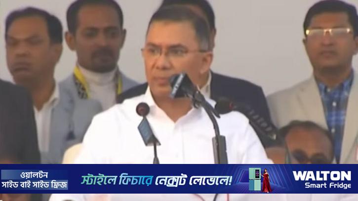 ঢাকার সংবর্ধনায় তারেক রহমান, ‘আই হ্যাভ অ্যা প্ল্যান’