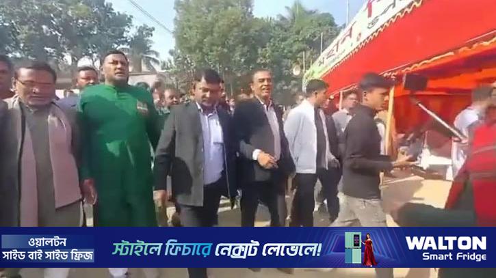 কিশোরগঞ্জে বিজয় দিবসের অনুষ্ঠানে বিএনপির স্লোগান, থামালেন ইউএনও