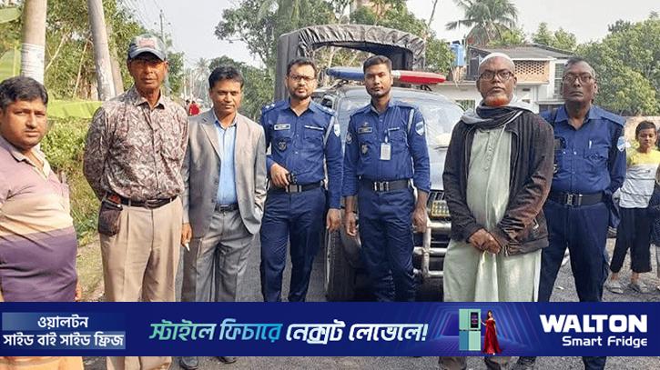 সাতক্ষীরায় পুলিশ পাহারায় শেষ হলো রাস্তার কাজ 