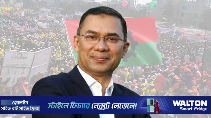 তারেক রহমানকে বরণ করতে এক দিন আগেই ঢাকামুখী মানুষের ঢল