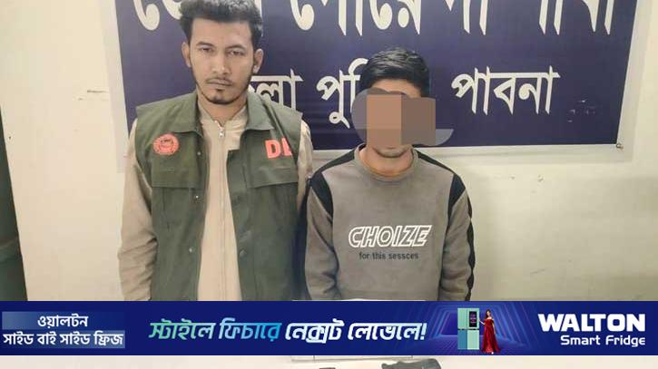 অস্ত্র উঁচিয়ে গুলি করা তুষার গ্রেপ্তার, পিস্তল উদ্ধার