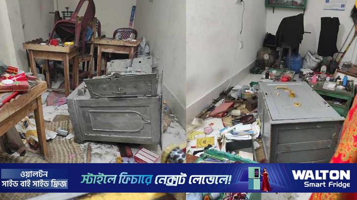 পাবনায় ৫ জুয়েলারি দোকানে দুর্ধর্ষ ডাকাতি