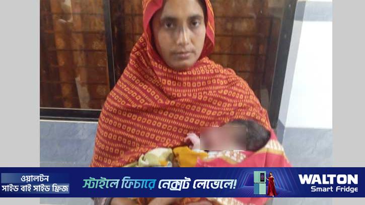 নবজাতককে প্রবাসীর স্ত্রীকে দিয়ে মায়ের পলায়ন