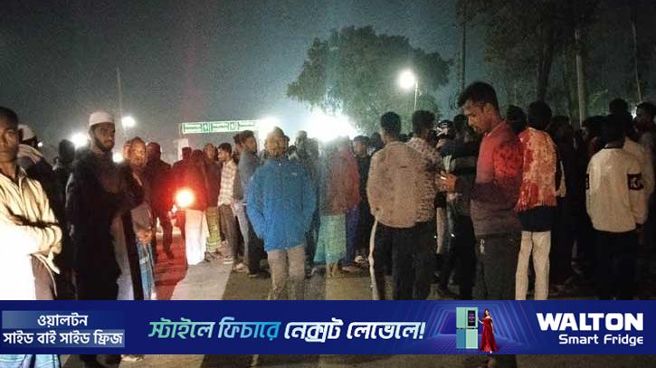 নীলফামারীতে সড়ক দুর্ঘটনায় স্ত্রী নিহত, স্বামী হাসপাতালে 