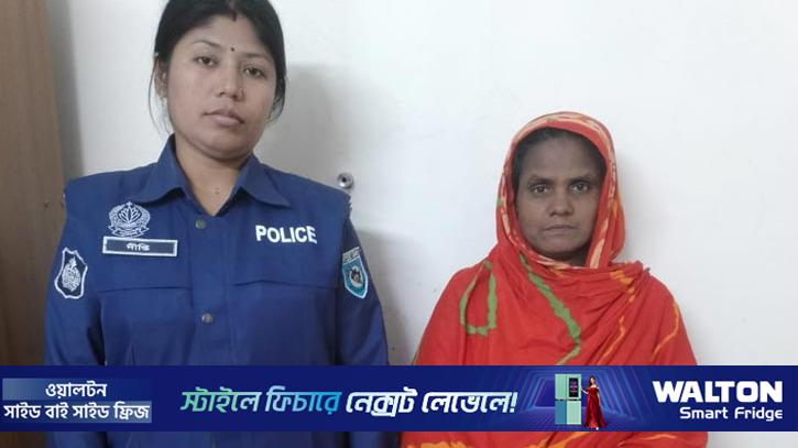 পিঁড়ির আঘাতে স্বামীর মৃত্যু, স্ত্রী আটক