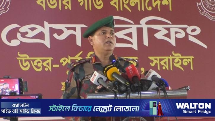 ১১ মাসে ৭৫৪ কোটি টাকার পণ্য জব্দ বিজিবির