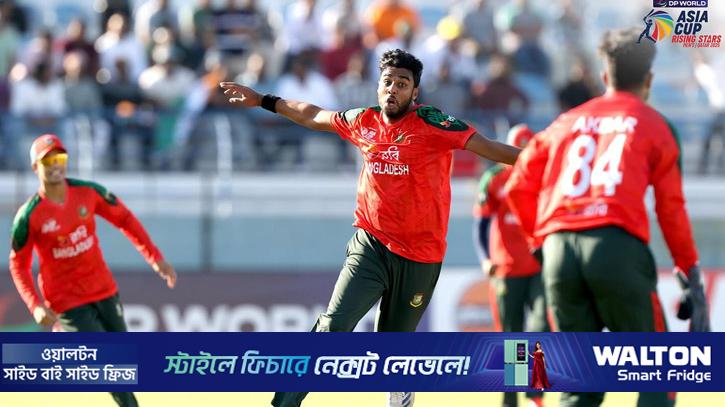 সুপার ওভারে ভারতকে হারিয়ে ফাইনালে বাংলাদেশ