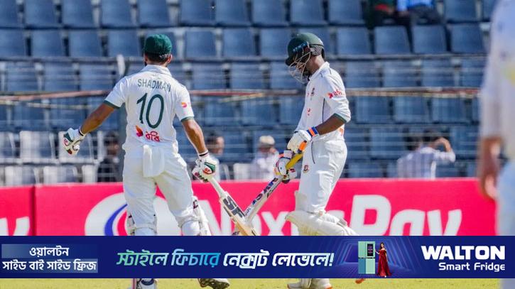 ৭ ওভারে ৪১ রান তুলে চা বিরতিতে বাংলাদেশ