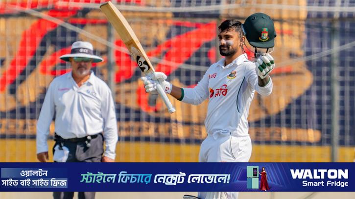 লিটন-মিরাজের শতরানের জুটিতে ৪০০ পেরিয়ে বাংলাদেশ