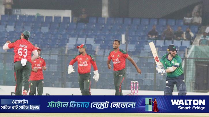 সিরিজ নির্ধারণী ম্যাচে বাংলাদেশকে মামুলি টার্গেট ছুড়ল আয়ারল্যান্ড