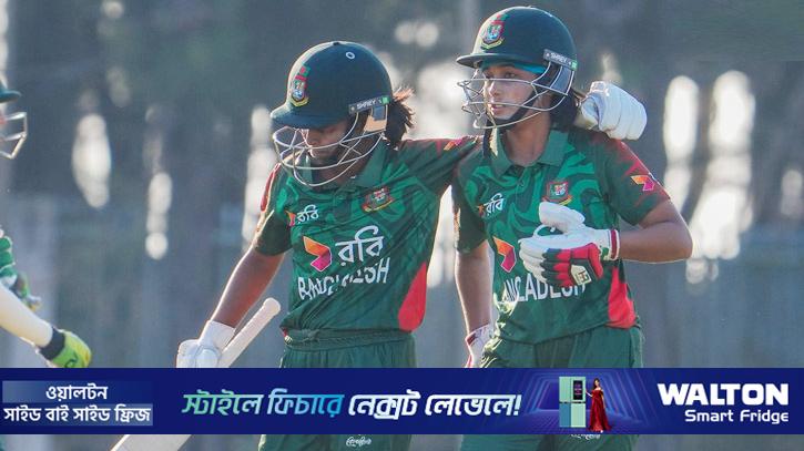সহজ জয়ে পাকিস্তানকে হারাল বাংলাদেশের মেয়েরা