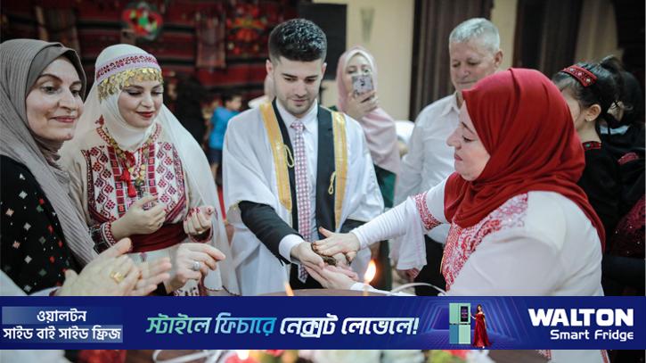 ফিলিস্তিনি বিয়েতে ‘জাফ’ সহ আরও যা যা  হয়