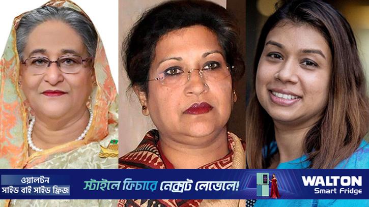 শেখ হাসিনার ৫, রেহানার ৭ ও টিউলিপের ২ বছরের কারাদণ্ড