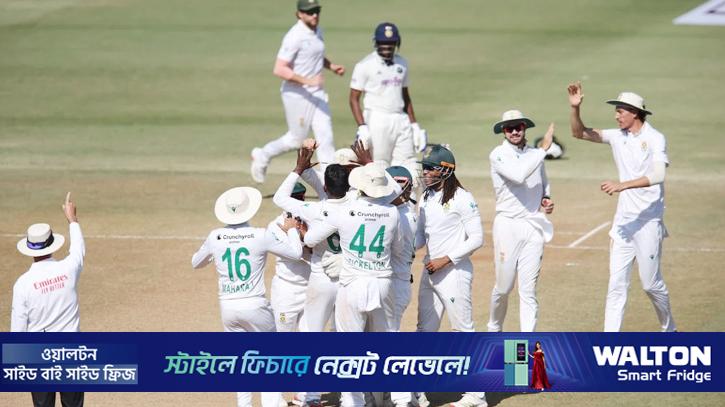 ৪০৮ রানে ভারতকে হারিয়ে ২৫ বছরের পুরনো রেকর্ড ছুঁল দ. আফ্রিকা