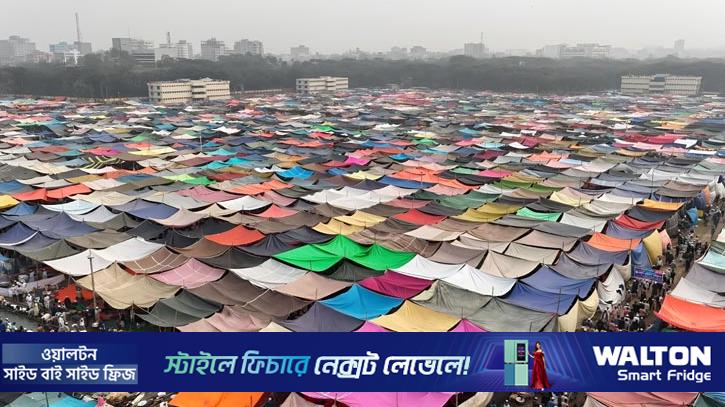 তুরাগ পাড়ে শুরু ৫ দিনের জোড় ইজতেমা 