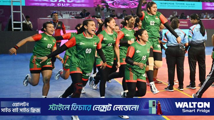 নারী কাবাডি বিশ্বকাপের সেমিফাইনালে বাংলাদেশ, নিশ্চিত প্রথম পদক