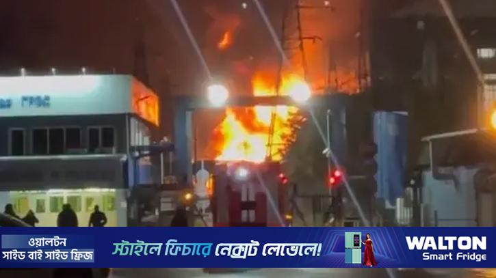 রাশিয়ার তাপ বিদ্যুৎ কেন্দ্রে ইউক্রেনের হামলা