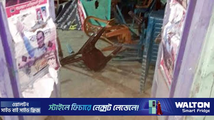 পাবনার ফরিদপুরে বিএনপির কার্যালয়ে ককটেল-গুলিবর্ষণ