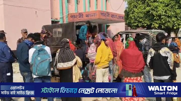 গাংনী সীমান্ত দিয়ে ৩০ জনকে ঠেলে পাঠাল বিএসএফ