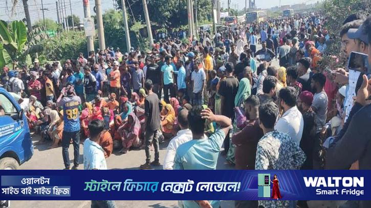 ইটভাটা সচল করার দাবিতে ঢাকা-আরিচা মহাসড়ক অবরোধ 