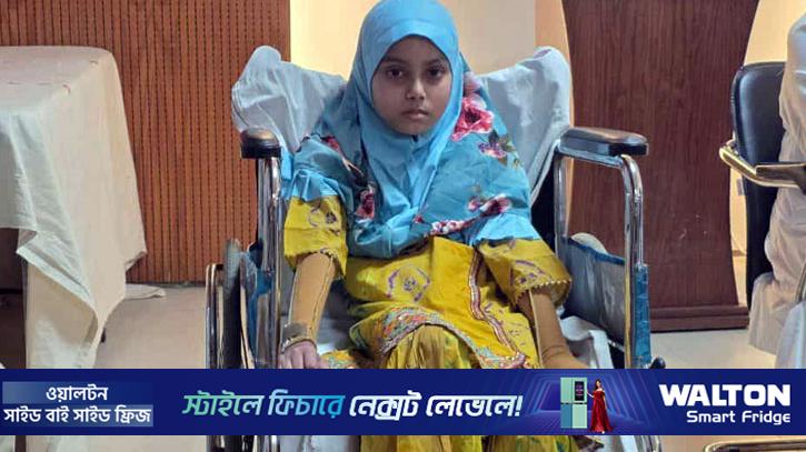 উত্তরায় যুদ্ধ বিমান বিধ্বস্ত: সুস্থ হয়ে বাড়ি ফিরল সাইয়েবা