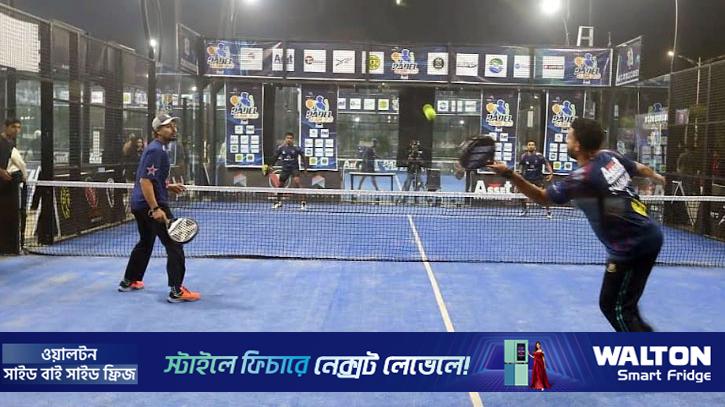 বসুন্ধরা স্পোর্টস সিটিতে প্যাডেল স্ল্যাম ২.০ টুর্নামেন্ট উদ্বোধন