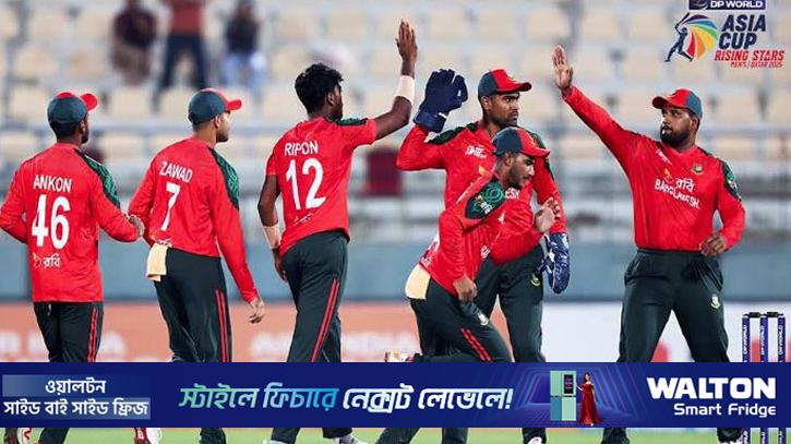 আফগানিস্তানকে উড়িয়ে দিল বাংলাদেশ