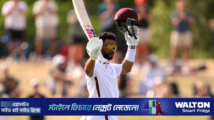 হোপের ব্যাটে শেষদিনে গড়াল ক্রাইস্টচার্চ টেস্ট