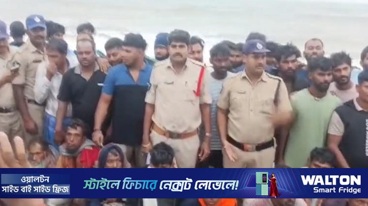 ভারতে দুটি ট্রলারসহ ২৮ বাংলাদেশি জেলে আটক
