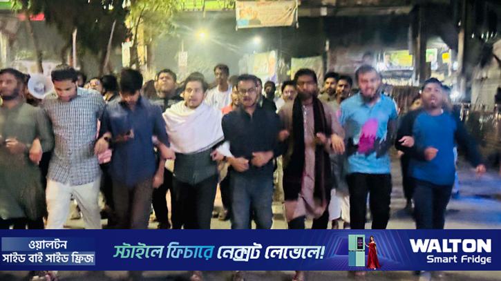 সাকিবুল হত্যার বিচার দাবিতে জবি শিক্ষার্থীদের বিক্ষোভ