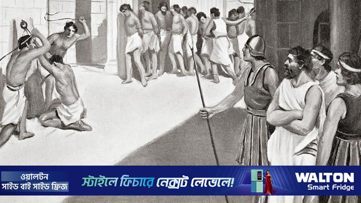 হেলটস: দাস হওয়ার শর্তে জীবন ভিক্ষা পাওয়া এক জাতি