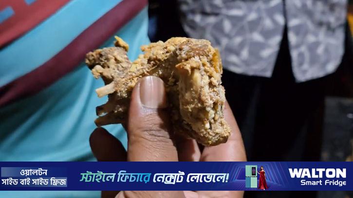 টাঙ্গাইলে পচা-বাসি মাংস দিয়ে বিরিয়ানি, জরিমানা