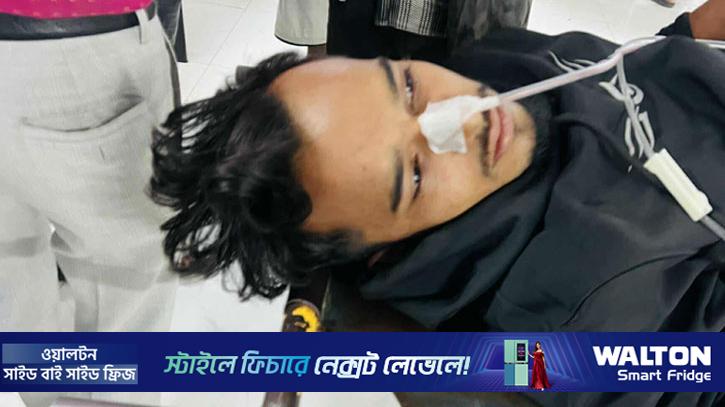 যুবদল নেতাকে হত্যা করে পালানোর সময় রিকশাচালককে গুলি