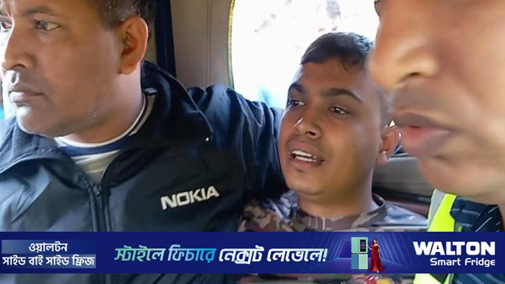 বগুড়ায় স্ত্রী-সন্তান নিহ‌তের ঘটনায় সেনা সদস্য গ্রেপ্তার