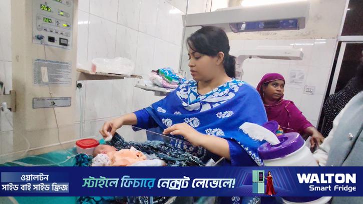 ক্লিনিকের বাথরুম থেকে নবজাতক উদ্ধার, দায়িত্ব নিলেন ইউএনও